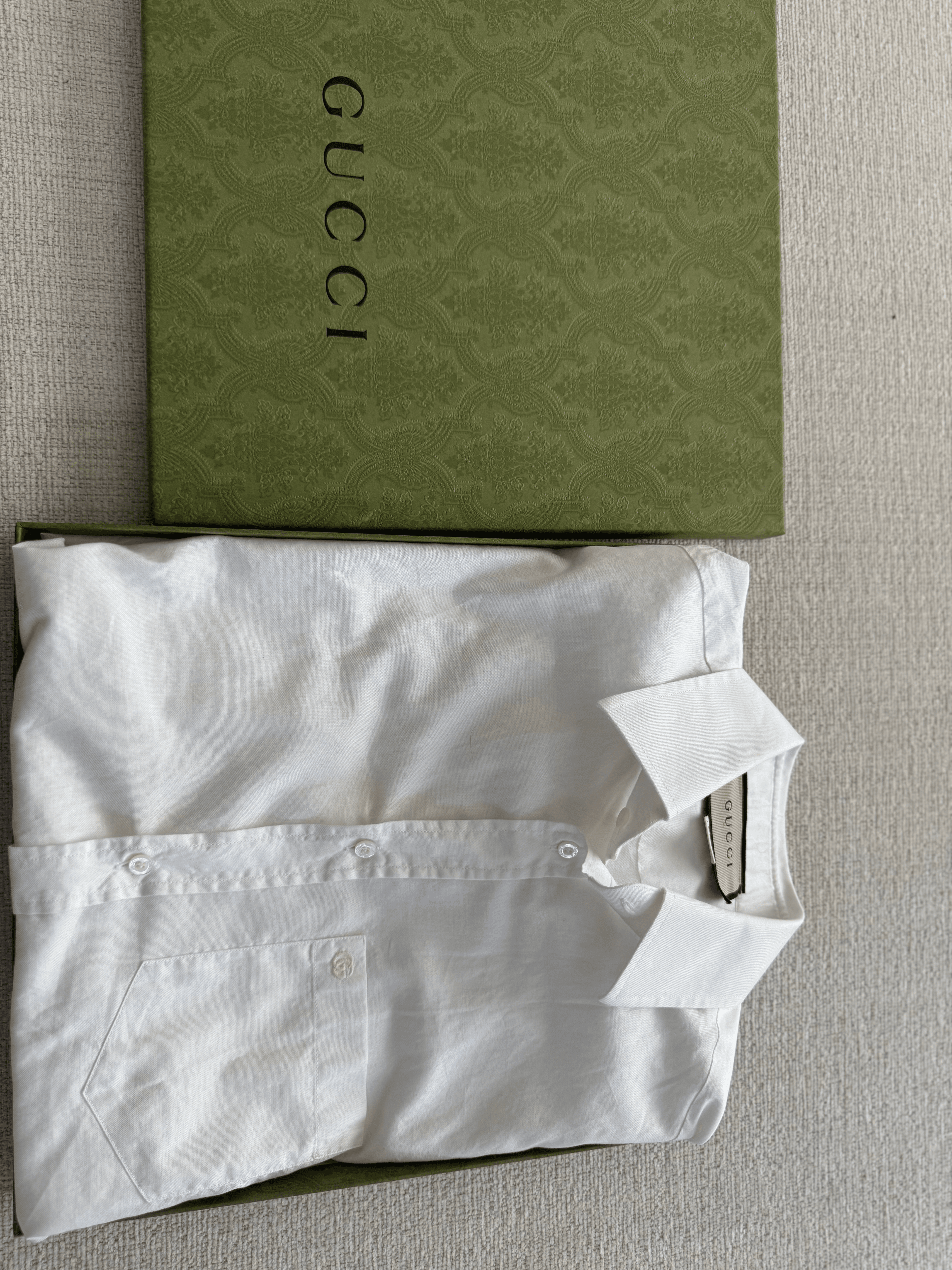 Gucci — GG cotton poplin shirt — photo 1 of 4